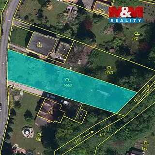 Prodej zahrady 971 m² Dolní Lutyně