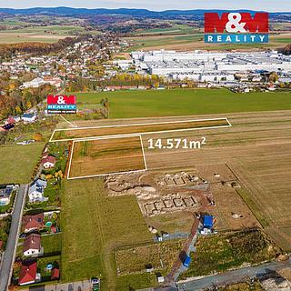 Prodej stavební parcely 14 571 m² Kvasiny