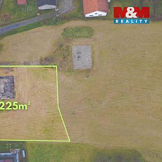 Prodej stavební parcely 2 225 m² Odry Loučky