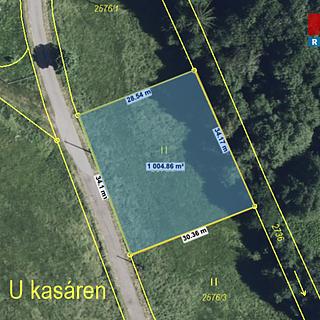 Prodej stavební parcely 1003 m&sup2; Králíky