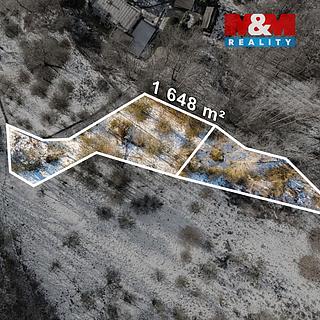 Prodej zahrady 1648 m&sup2; Ryjice