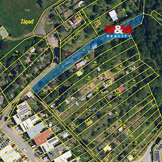 Prodej stavební parcely 1272 m&sup2; Brno