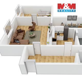 Prodej bytu 3+1 70 m² Dobruška, Javorová
