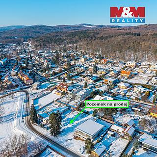 Prodej stavební parcely 878 m² Chomutov