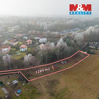 Prodej stavební parcely 2289 m&sup2; Horní Slavkov
