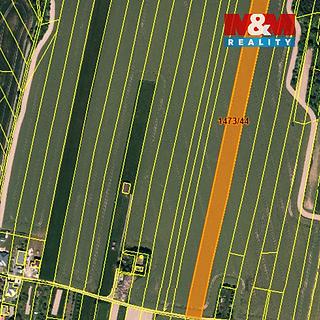 Prodej zemědělské půdy 1 163 m² Tísek