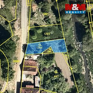 Prodej louky 238 m&sup2; Vlachovice