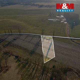 Prodej zemědělské půdy 1074 m&sup2; Bošín