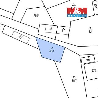 Prodej stavební parcely 252 m&sup2; Olovnice