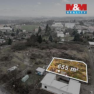 Prodej stavební parcely 655 m² Krupka