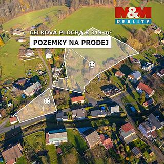Prodej stavební parcely 8 319 m² Chřibská Horní Chřibská
