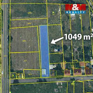 Prodej stavební parcely 1 049 m² Žatec Velichov