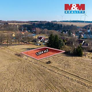 Prodej stavební parcely 1204 m&sup2; Jindřichovice