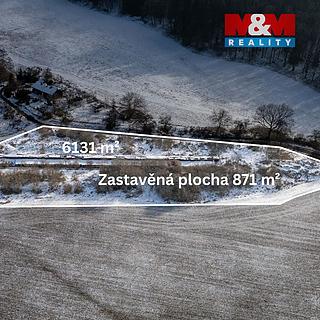 Prodej komerčního pozemku 6131 m&sup2; Kosova Hora