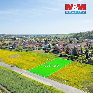 Prodej stavební parcely 576 m&sup2; Ostopovice