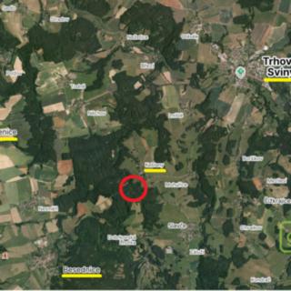 Prodej lesa 8 599 m² Slavče