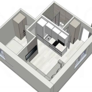 Pronájem bytu 2+kk 22 m² Praha