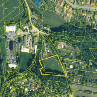 Prodej stavební parcely 3866 m² Plasy