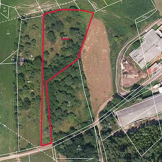 Prodej zahrady 3 671 m² Olšany