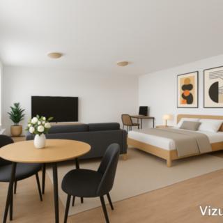 Pronájem bytu 1+kk a garsoniéry 56 m² České Budějovice 2, K. Šafáře