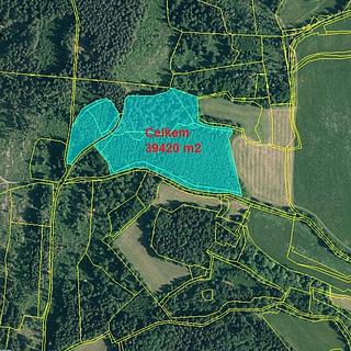 Prodej louky 39420 m&sup2; Vimperk