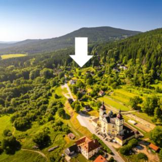 Prodej stavební parcely 1348 m² Horní Stropnice