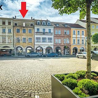 Prodej historického objektu 593 m² České Budějovice 1, nám. Přemysla Otakara II.
