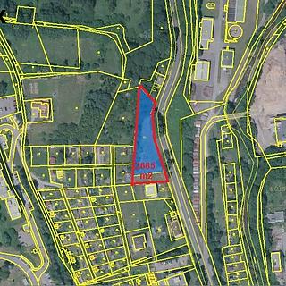Prodej stavební parcely 2 685 m² Vimperk II