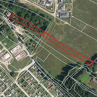 Prodej stavební parcely 3912 m² Nové Hrady