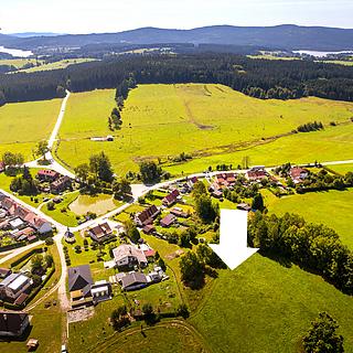 Prodej stavební parcely 2962 m&sup2; Frymburk