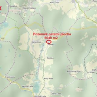 Prodej ostatního pozemku 8 040 m² Borová Lada