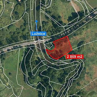 Prodej louky 2 859 m² Halámky