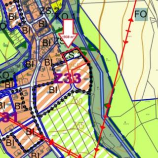Prodej stavební parcely 1 938 m² Zdíkov