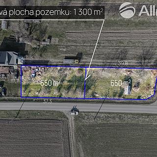 Prodej stavební parcely 650 m² Náměšť na Hané, Fučíkova