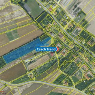 Prodej stavební parcely 13897 m² Budětsko