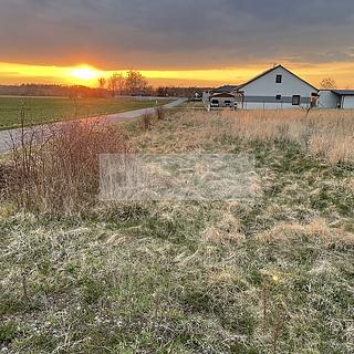 Prodej stavební parcely 1 184 m² Obrubce