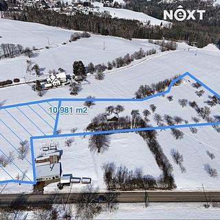 Prodej stavební parcely 10 981 m² Malá Skála