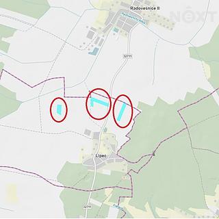 Prodej zemědělské půdy 31 320 m² Lipec