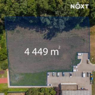 Prodej komerčního pozemku 4 449 m² Lelekovice