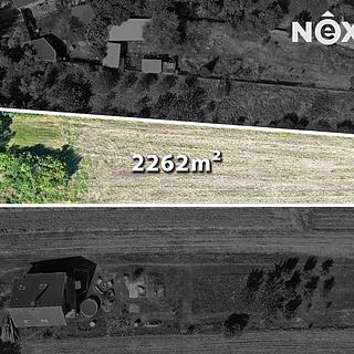 Prodej stavební parcely 2 262 m² Dobelice