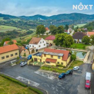 Prodej restaurace 416 m² Tetín, náměstí Kněžny Ludmily