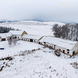 Prodej stavební parcely 6180 m&sup2; Krásný Dvůr