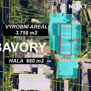Prodej výrobního objektu 860 m² Bavory