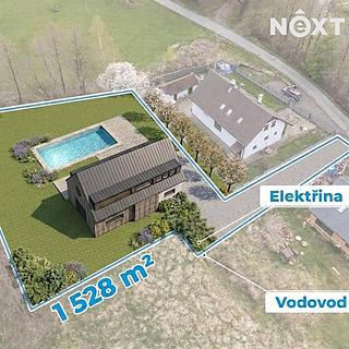 Prodej stavební parcely 1 528 m² Raškovice