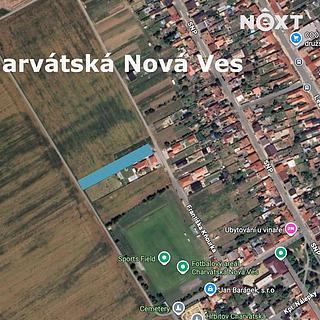 Prodej stavební parcely 1840 m&sup2; Břeclav