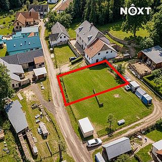 Prodej stavební parcely 366 m² Nová Bystřice