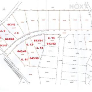 Prodej stavební parcely 629 m² Písek Purkratice