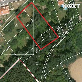 Prodej stavební parcely 2 465 m² Liběchov Ješovice