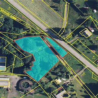 Prodej stavební parcely 2 375 m² Ostrov