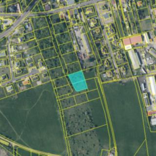 Prodej stavební parcely 1 852 m² Jirkov